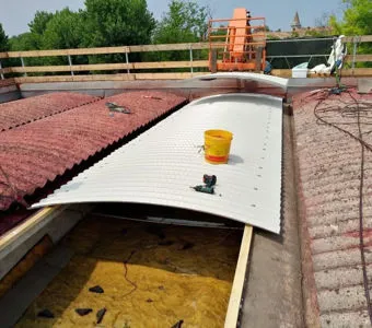 Coperture edili e civili con bonifica e rimozione amianto