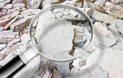 Amianto friabile altamente contaminante